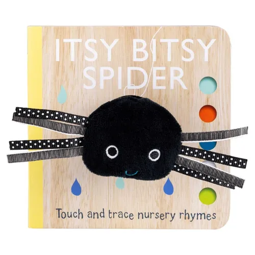 Touch and Trace Nursery Rhymes: Itsy Bitsy Spider Finger Puppet Book