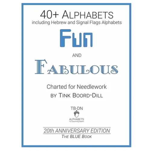 Alphabets - Fun and Fabulous (The BLUE Book): 20th Anniversary Edition