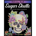 Sugar Skulls Coloring Book - Adult Color by Numbers Coloring Book