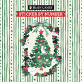 Brain Games - Sticker by Number Compact Edition: O Christmas Tree 7x7 Inches Classic Watercolor Art Christmas Stocking Stuffer, Travel Size Activity B
