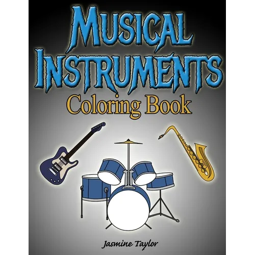 Musical Instruments Coloring Book