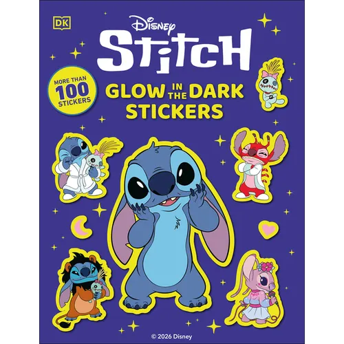 Disney Stitch Glow in the Dark Ultimate Sticker Book