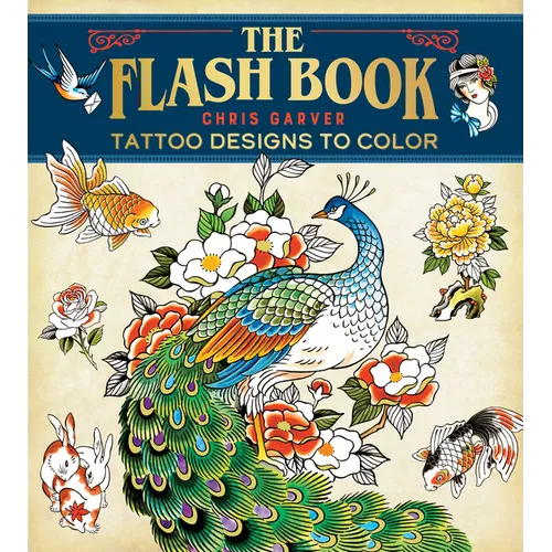 Flash Book: Hand-Drawn Tattoos to Color