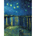 Van Gogh Art Planner 2025: Starry Night Over the Rhone Organizer Calendar Year January-December 2025 (12 Months)