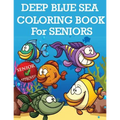 Deep Blue Sea Coloring Book For Seniors