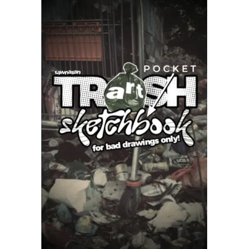 Rawnasan Trash Art Pocket Sketchbook for Bad Drawings Only