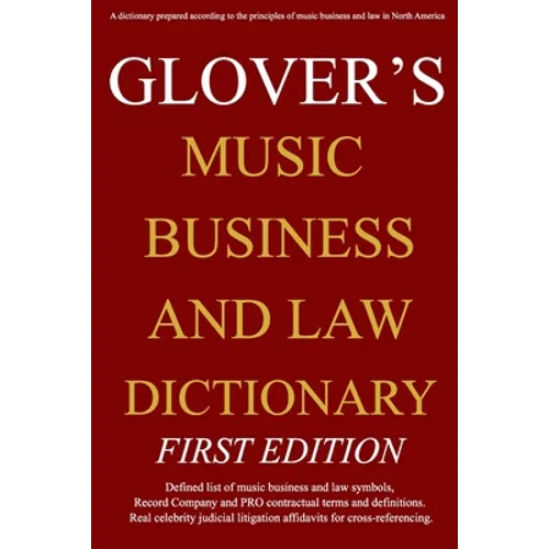 Music Business And Law Dictionary