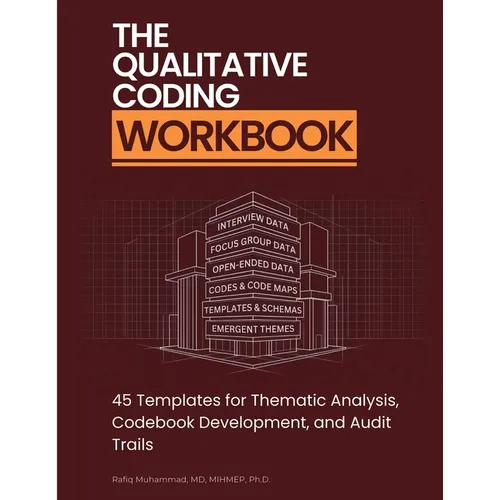 The Qualitative Coding Workbook: 45 Templates for Thematic Analysis, Codebook Development, and Audit Trails