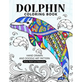 Dolphin Coloring Book: Stress-relief Coloring Book For Grown-ups, Adults