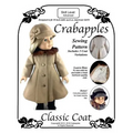 Classic Coat: Step-by-Step Instructions and Full-Size Pattern Pieces for 18" Dolls