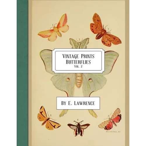 Vintage Prints: Butterflies: Vol. 2