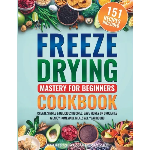 Freeze Drying Mastery For Beginners Cookbook: Create Simple and Delicious Recipes, Save Money on Groceries and Enjoy Homemade Meals All Year Round: Cr