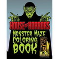 House of Horrors coloring book: Monster Mazes