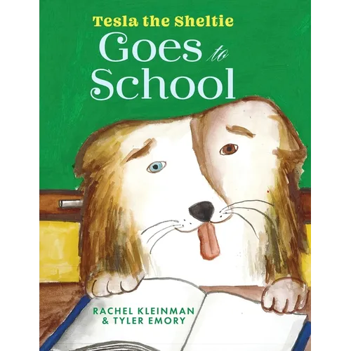 Tesla the Sheltie Goes to School