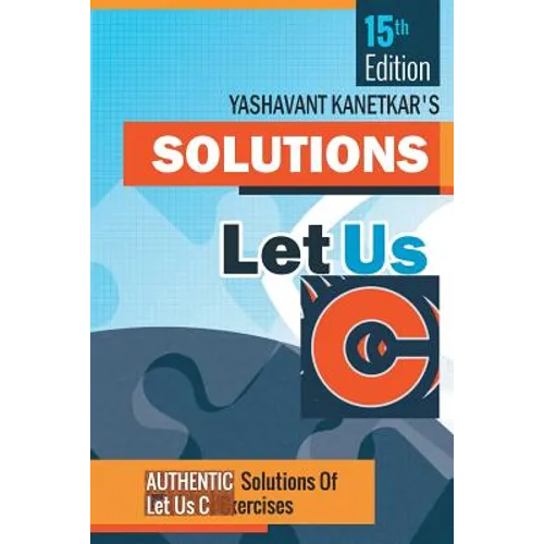Let us C Solutions -15th Edition
