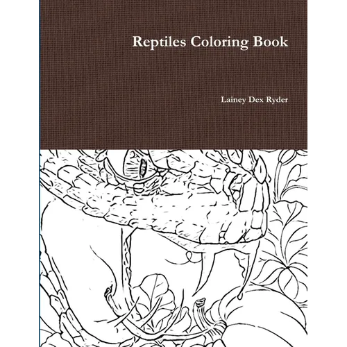 Reptiles Coloring Book