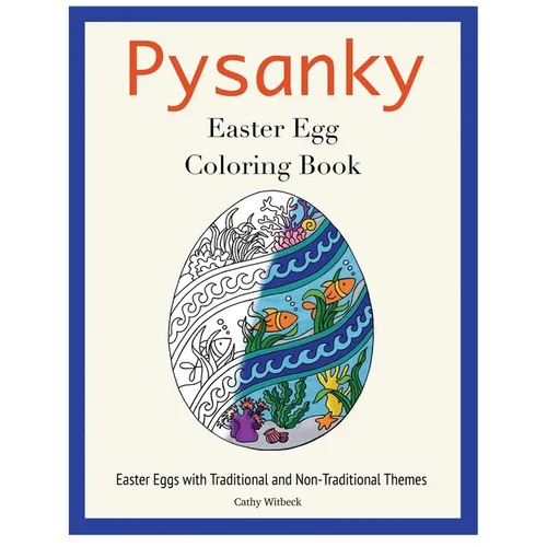 Pysanky Easter Egg Coloring Book: Easter Adult Coloring Book