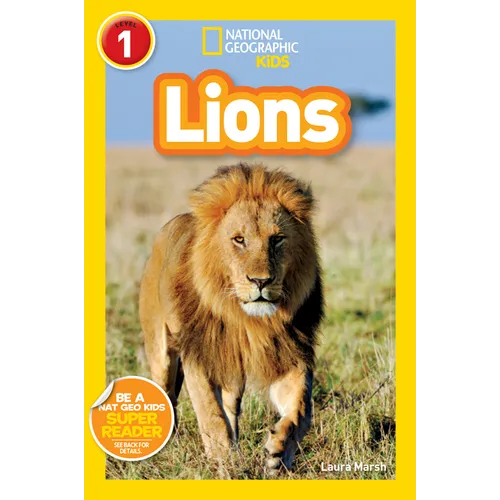 Lions (National Geographic Kids Readers, Level 1)