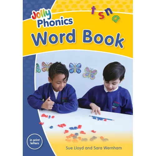 Jolly Phonics Word Book in Print Letters