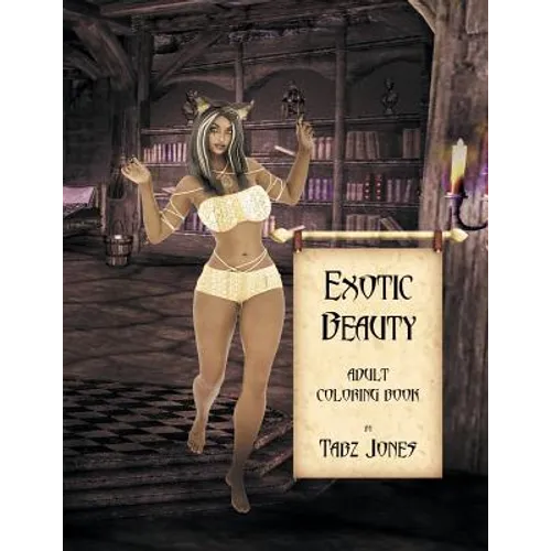 Exotic Beauty Adult Coloring Book