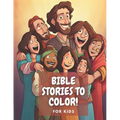 Bible stories to color for kids