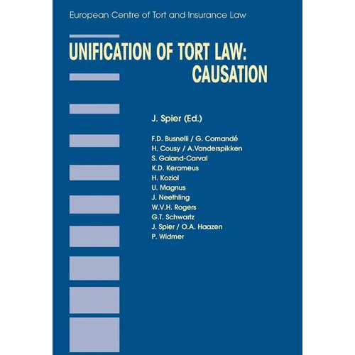 Unification of Tort Law: Causation