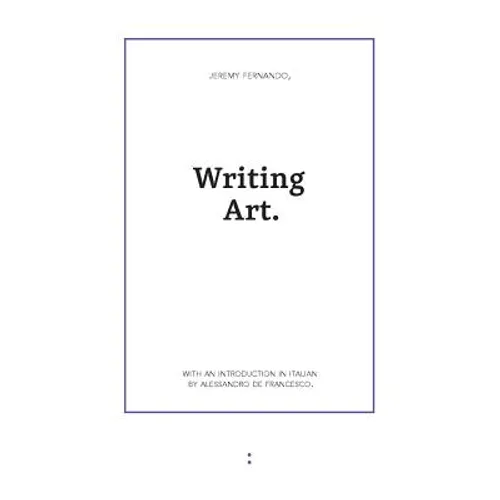Writing Art