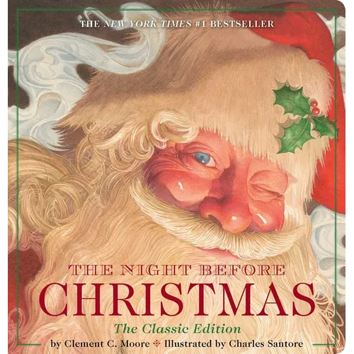 The Night Before Christmas Oversized Padded Board Book: The Classic Edition