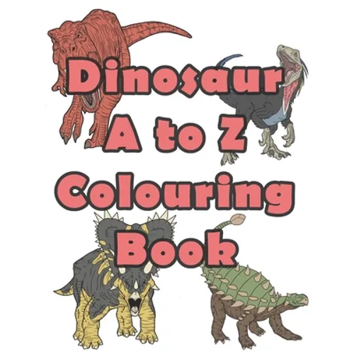 Dinosaur A to Z Colouring book