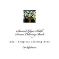 Stained Glass Bible Scenes Coloring Book: Adult Religious Coloring Book