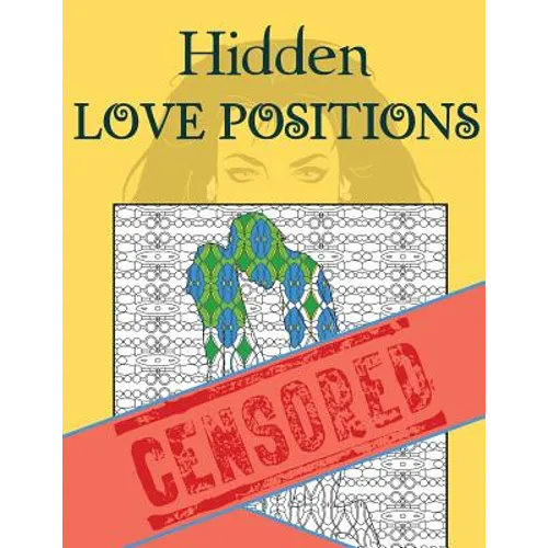Hidden Love Positions Adult Coloring Book