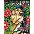 August Reverie 3: Expressions - Fantasy Art Adult Coloring Book