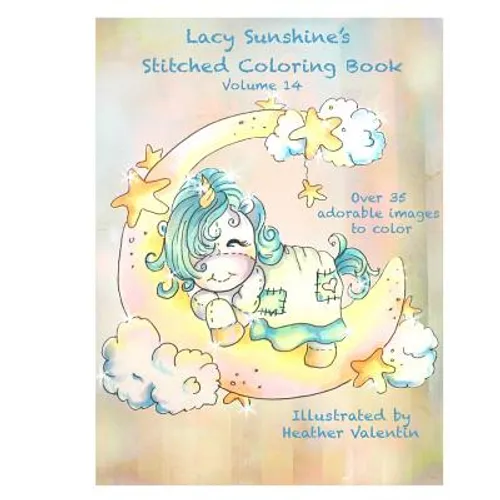 Lacy Sunshine's Stitched Coloring Book Volume 14