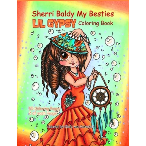 Sherri Baldy My Besties Lil Gypsy Coloring Book