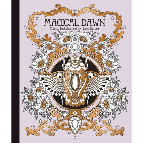 Magical Dawn Coloring Book: Hardcover Adult Coloring Book Featuring Thick, High-Quality Paper