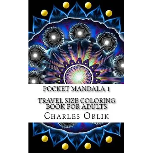 Pocket Mandala 1 - Travel Size Coloring Book for Adults