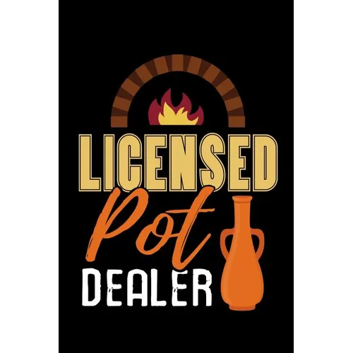 Licensed Pot Dealer: Pottery Project Book - 80 Project Sheets to Record your Ceramic Work - Gift for Potters