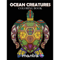 Ocean Creatures Coloring Book: Coloring Book for Adults: Beautiful Designs for Stress Relief, Creativity, and Relaxation