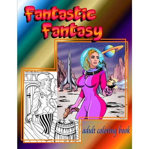 Fantastic Fantasy adult coloring book