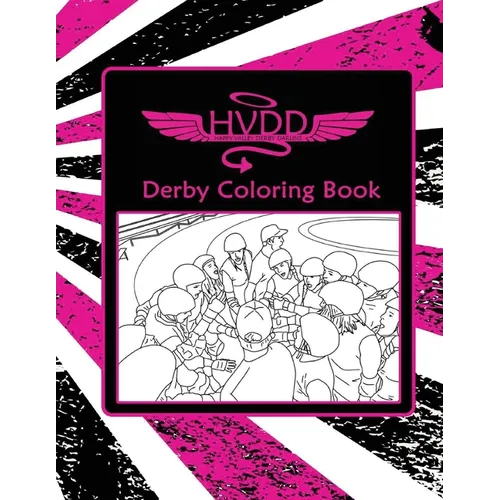 HVDD Roller Derby Coloring Book