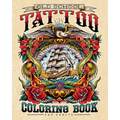 Old School Tattoo Coloring Book for Adults