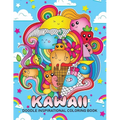 Doodle Kawaii Inspirational Coloring Book: Cute Doodles Good Vibes Designs Stress Relieving Unique Design