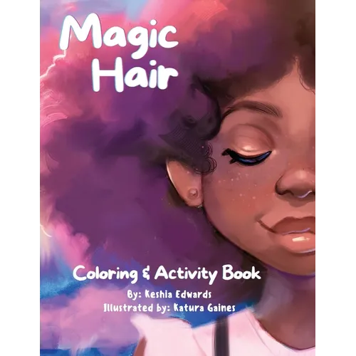 Magic Hair Coloring & Activity Book
