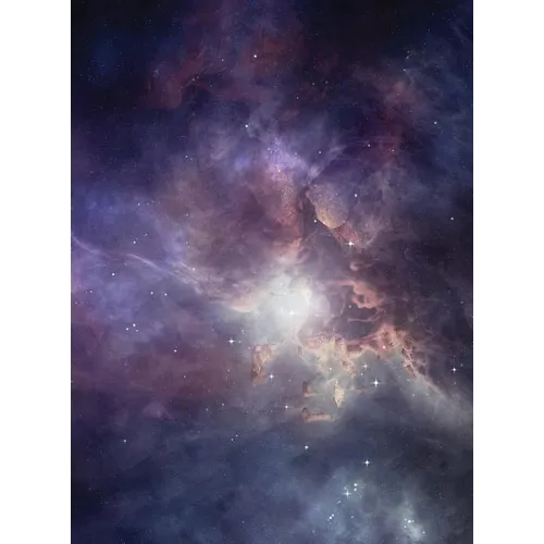 The World's Largest Sketchbook: Purple Celestial Space Draw, Doodle, or Sketch