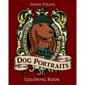 Dog Portraits Coloring Book: Dog Coloring Books for Adults