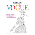 Vintage Vogue: Detachable Postcards to Colour in