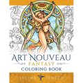 Art Nouveau Fantasy Coloring Book