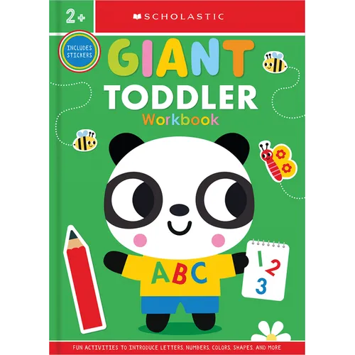 Giant Toddler Workbook: Scholastic Early Learners (Workbook)