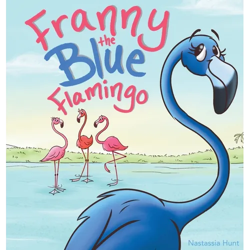 Franny the Blue Flamingo