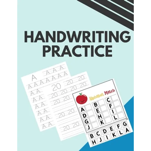 Handwriting Practice: Tracing Letters and Numbers. Print Handwriting. Handwriting Practice for Adults.